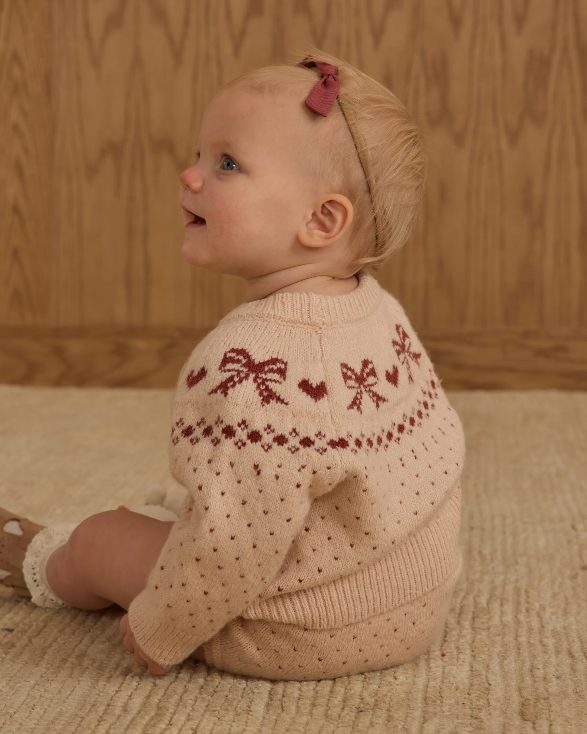 Fair Isle Sweater - Bows by Rylee + Cru - FINAL SALE - Image 7