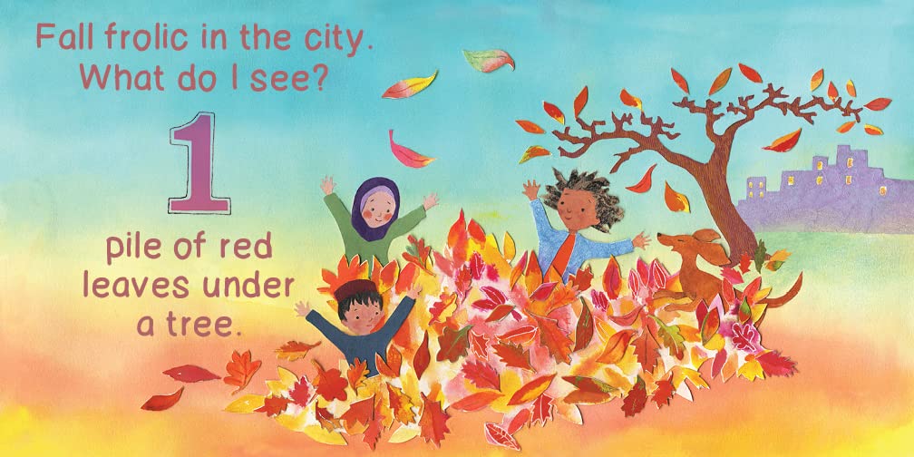 Fall Frolic in the City - Board Book - Image 2