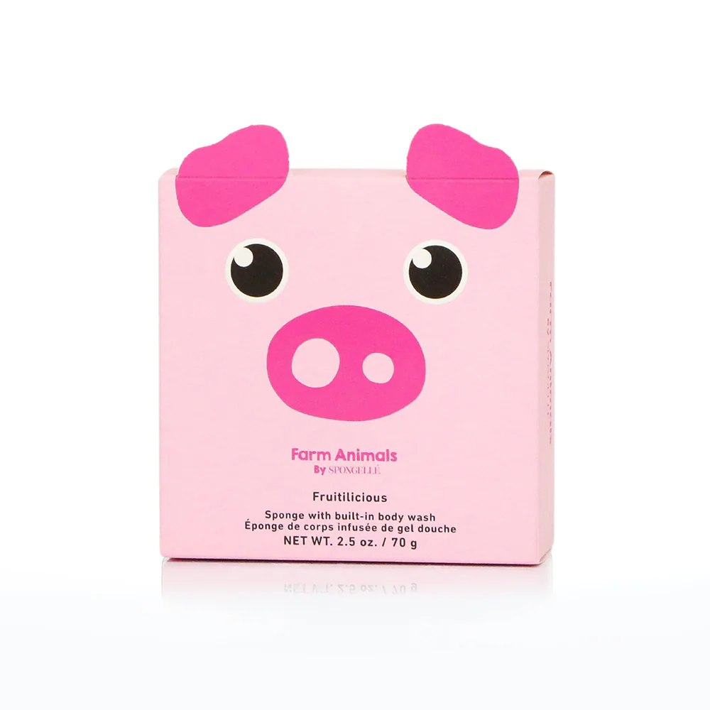 Farm Animal Body Wash Infused Buffer by Spongelle - Image 11