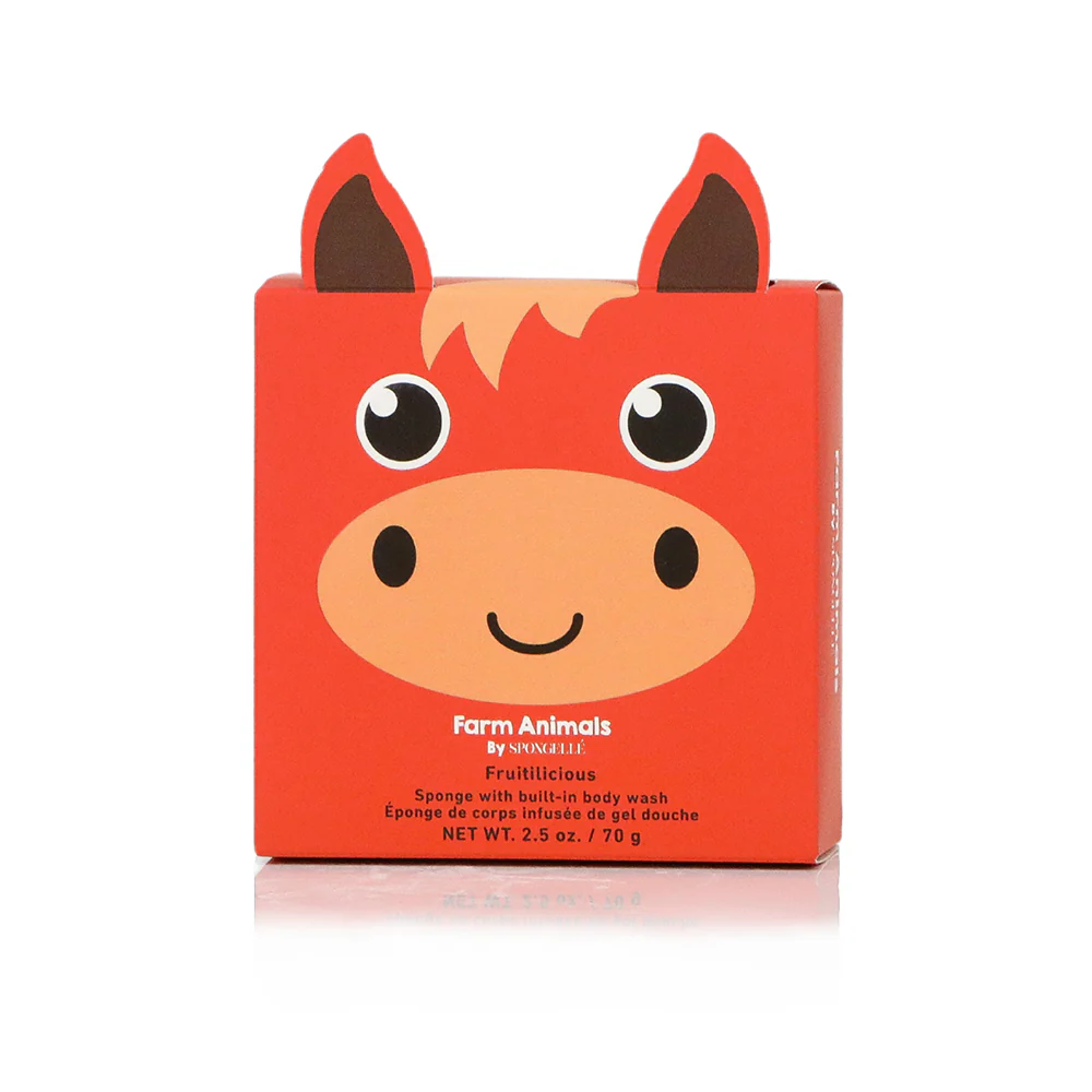 Farm Animal Body Wash Infused Buffer by Spongelle - Image 7