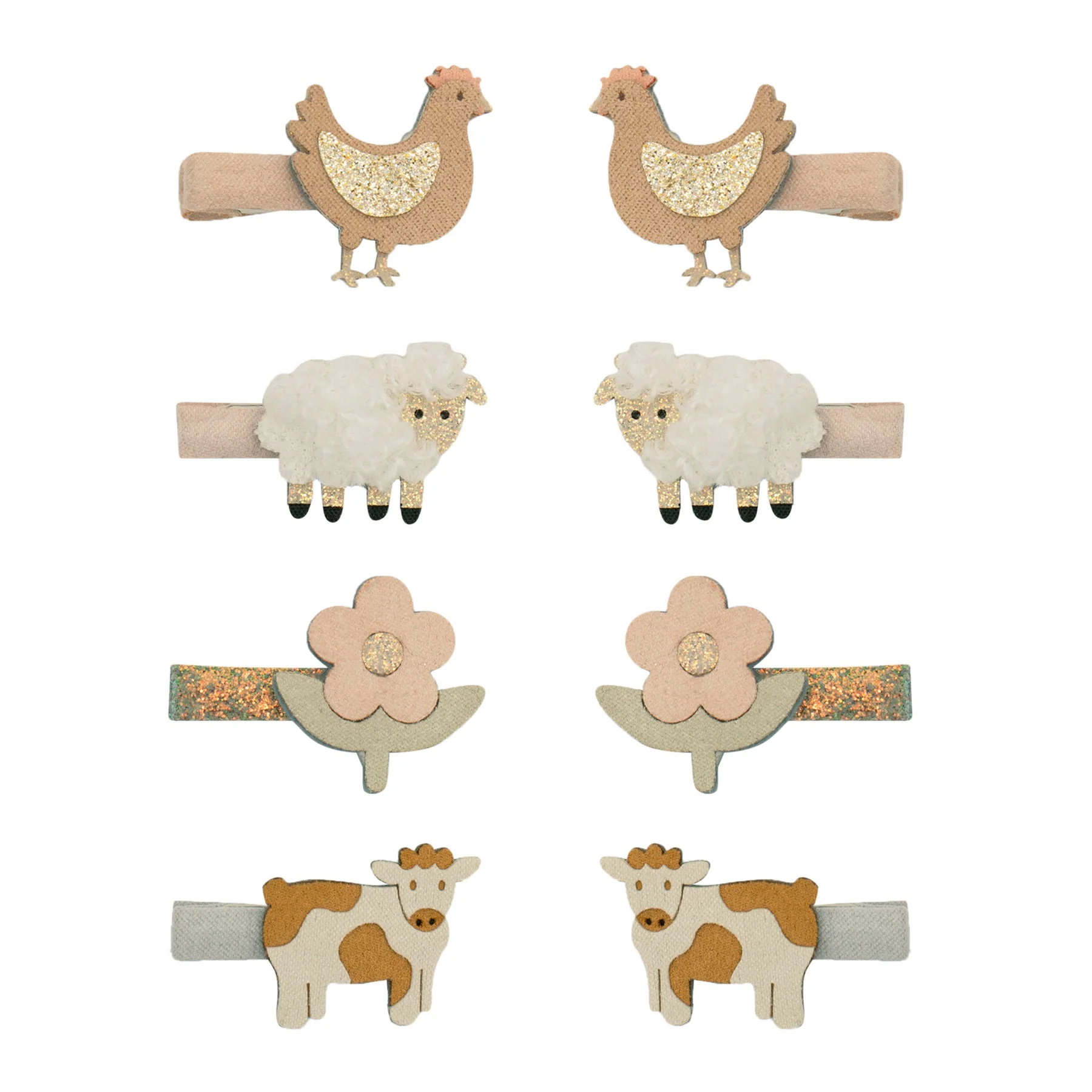 Farm Animals Mini Clips by Mimi & Lula
