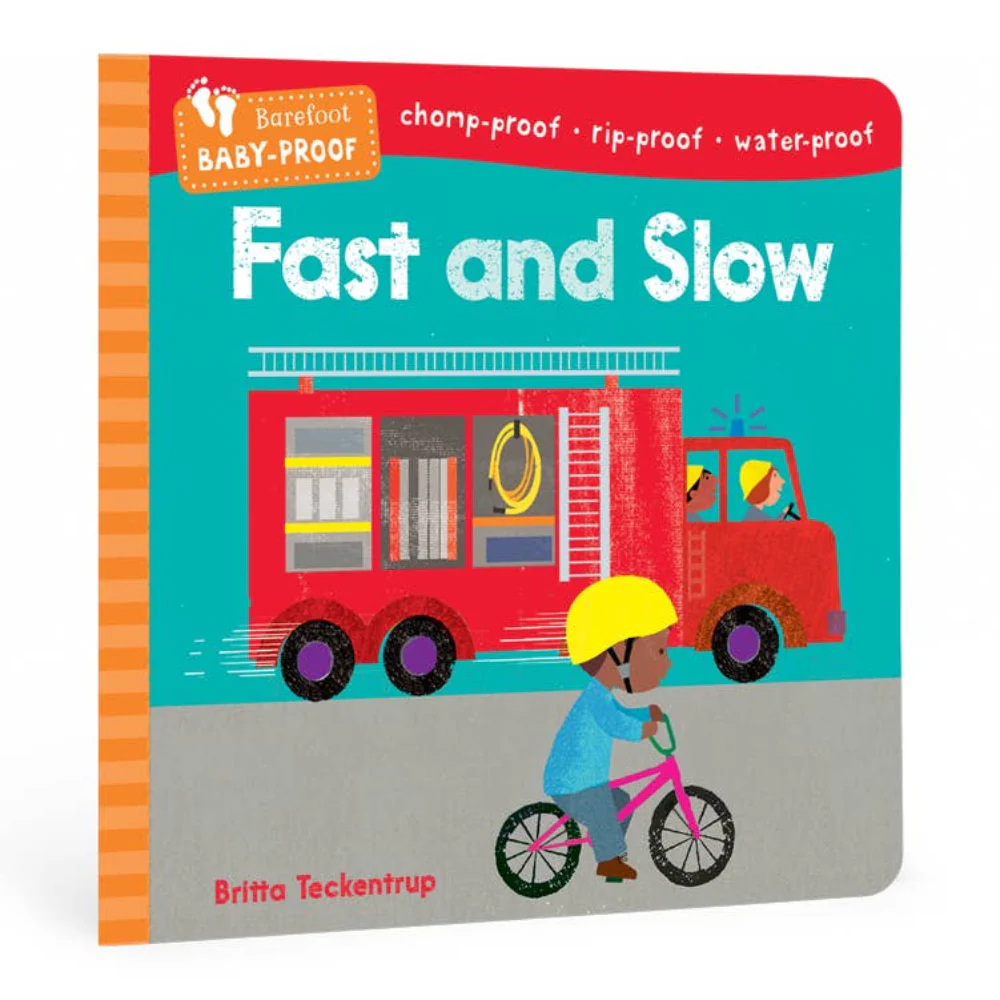 Fast and Slow Baby Proof Book by Barefoot Books