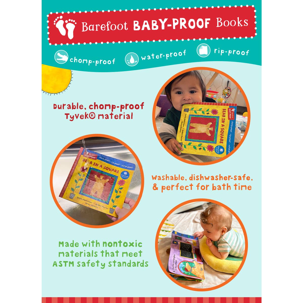 Fast and Slow Baby Proof Book by Barefoot Books - Image 5