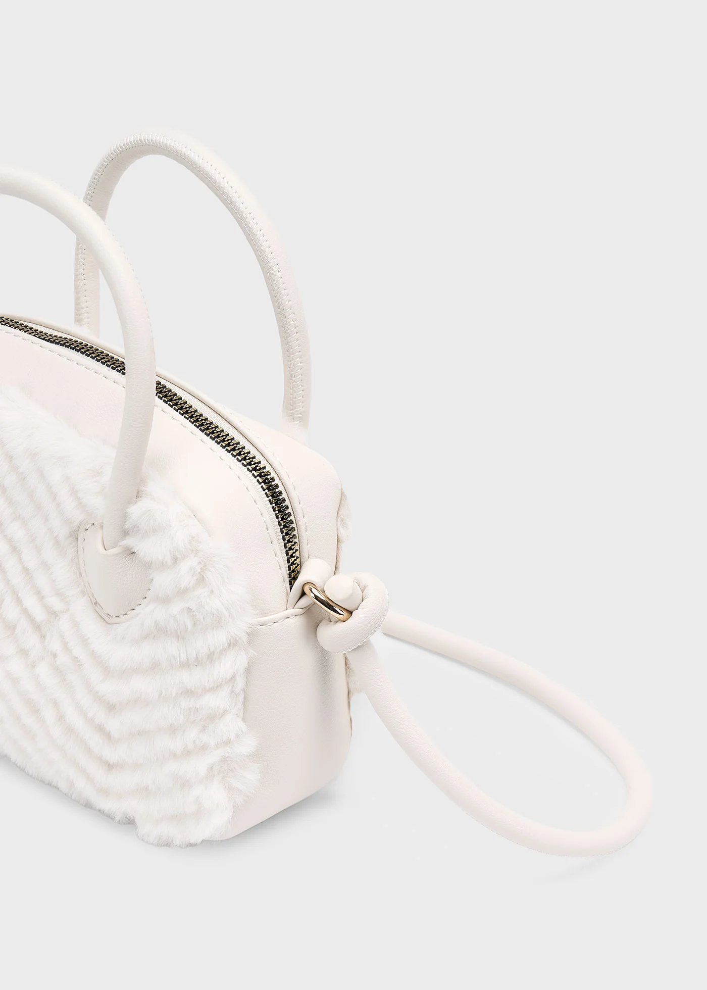 Faux Fur Handbag - Sand by Mayoral - Image 3