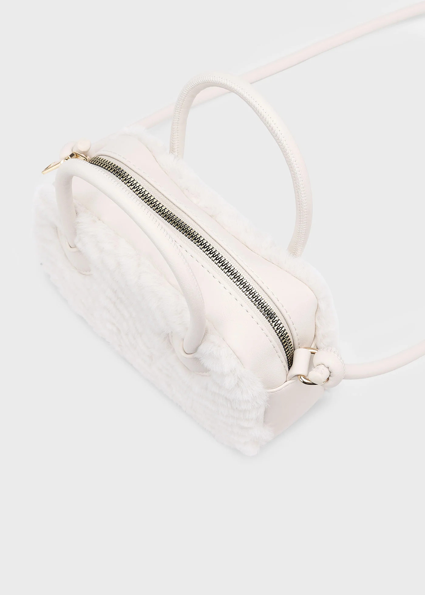 Faux Fur Handbag - Sand by Mayoral - Image 4