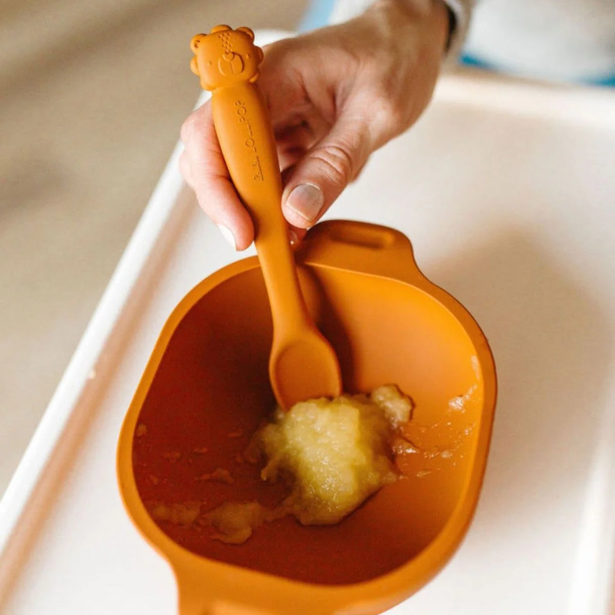 Feeding Spoon - Lion by Loulou Lollipop - Image 2
