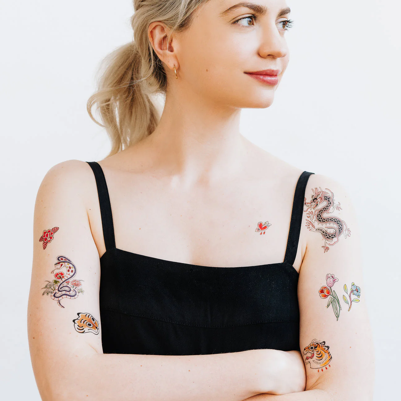 Fierce and Friendly Tattoo Set by Tattly - Image 4