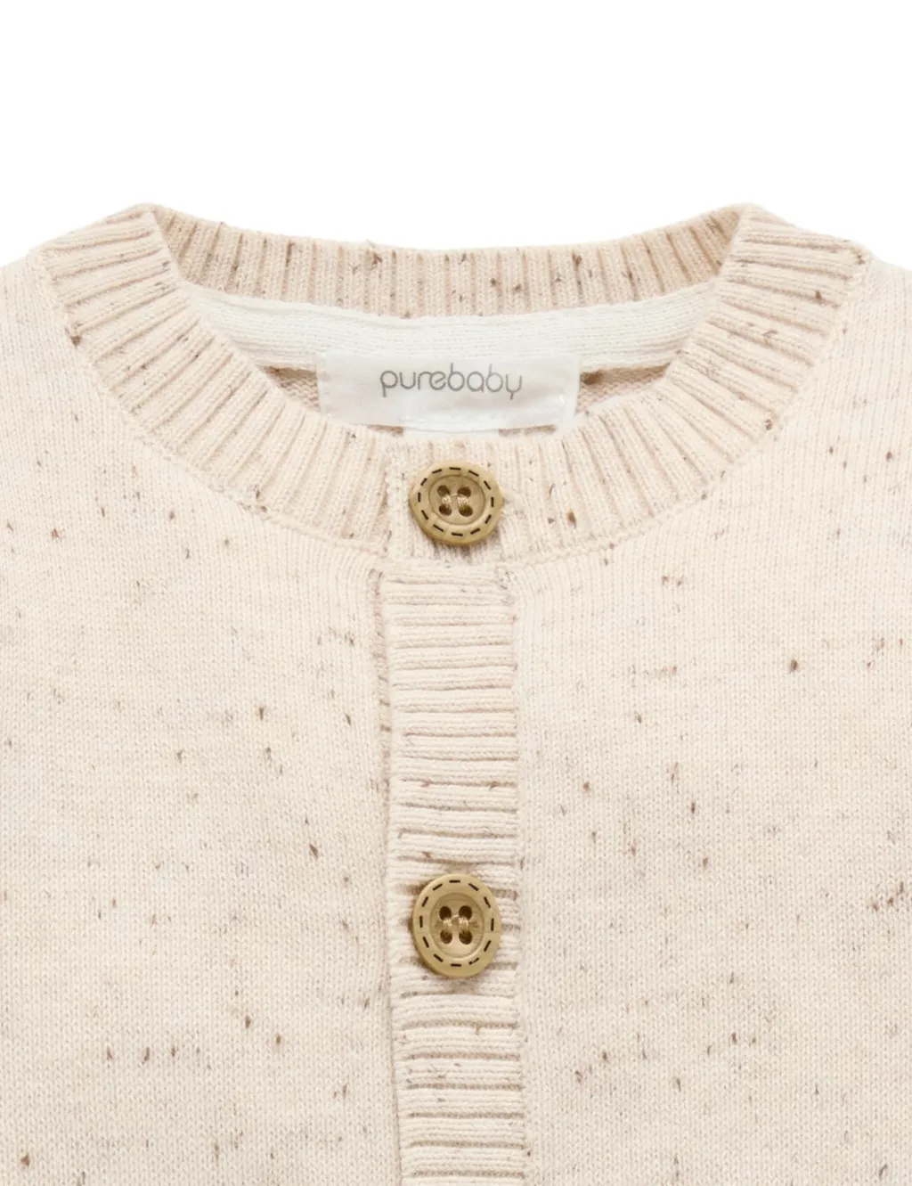 Fiesta Friends Cardigan - Llama by Purebaby - Image 3