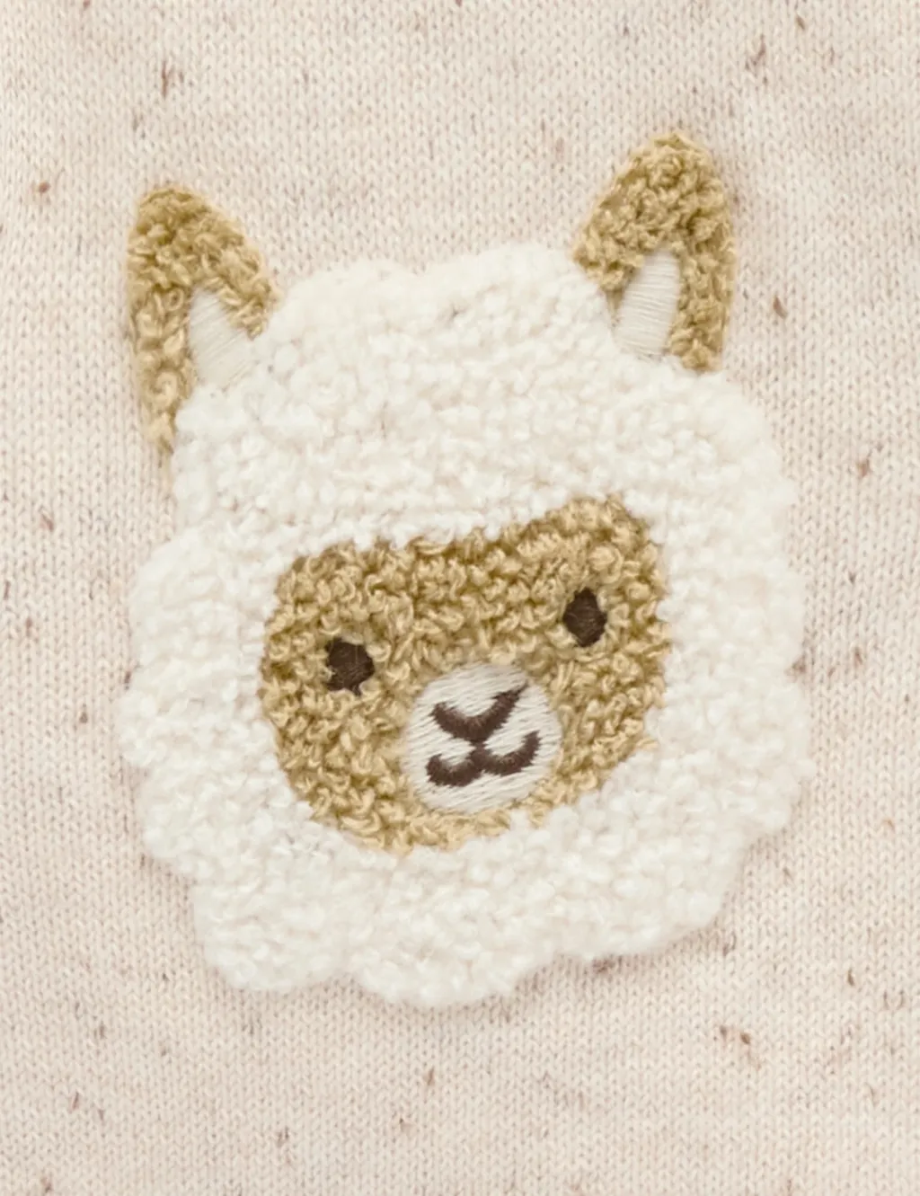 Fiesta Friends Cardigan - Llama by Purebaby - Image 4