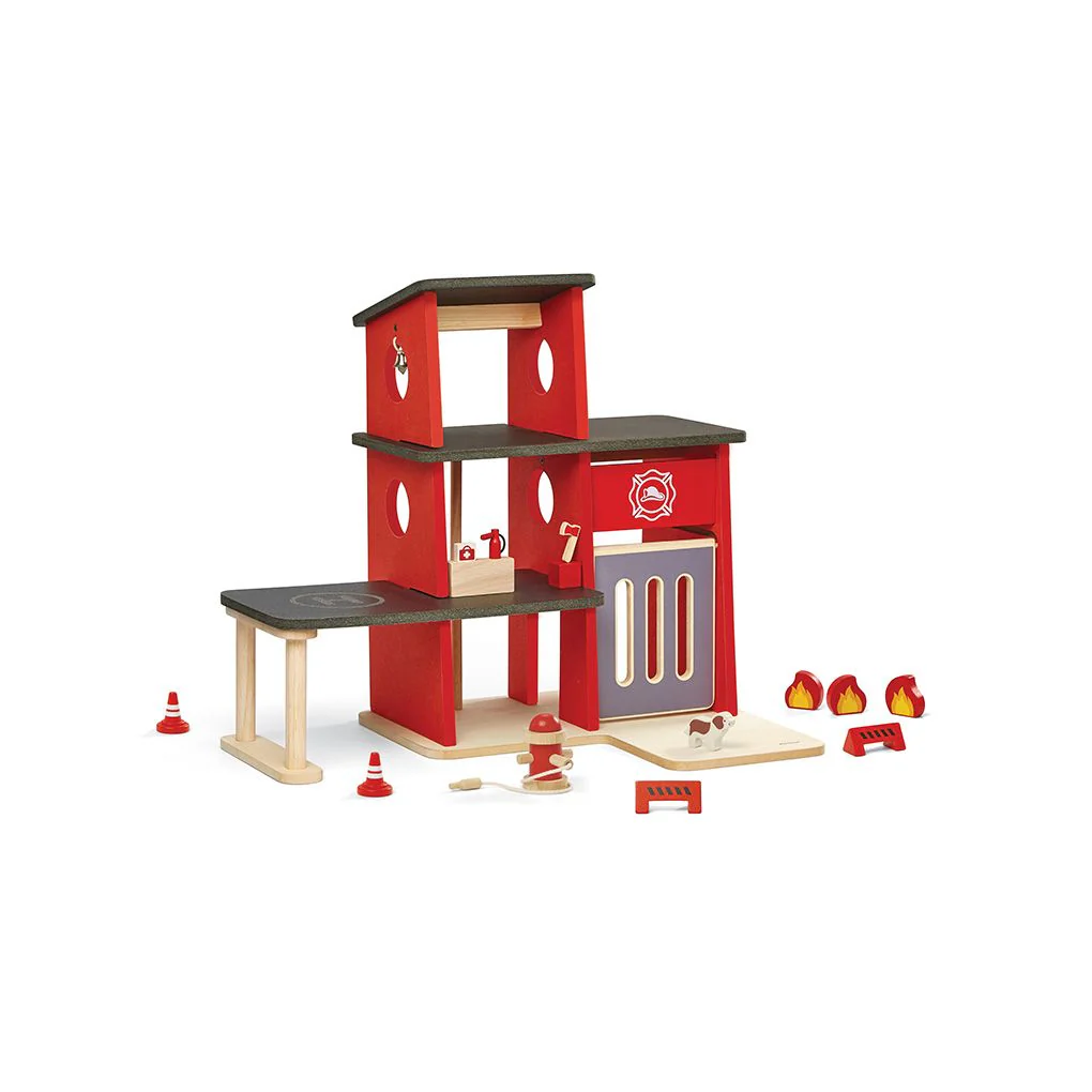 Fire Station by Plan Toys - Image 5