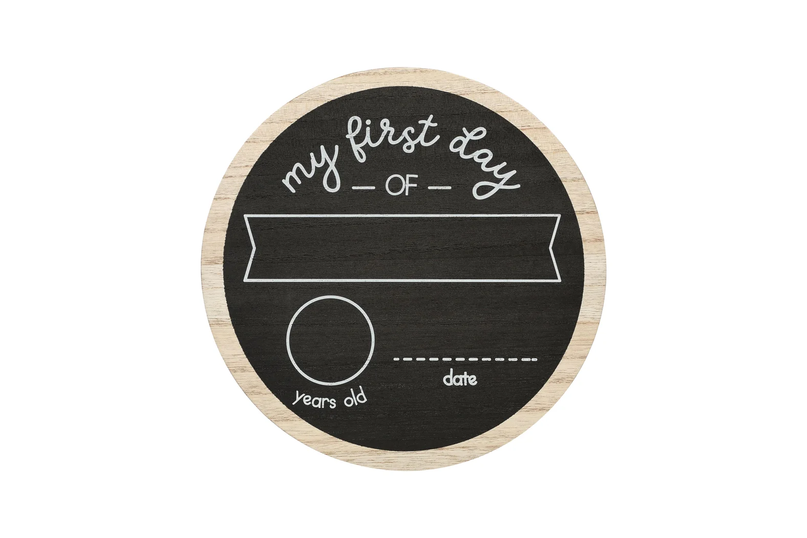 First & Last Day of School - Wooden Chalkboard by Kate & Milo - Image 3