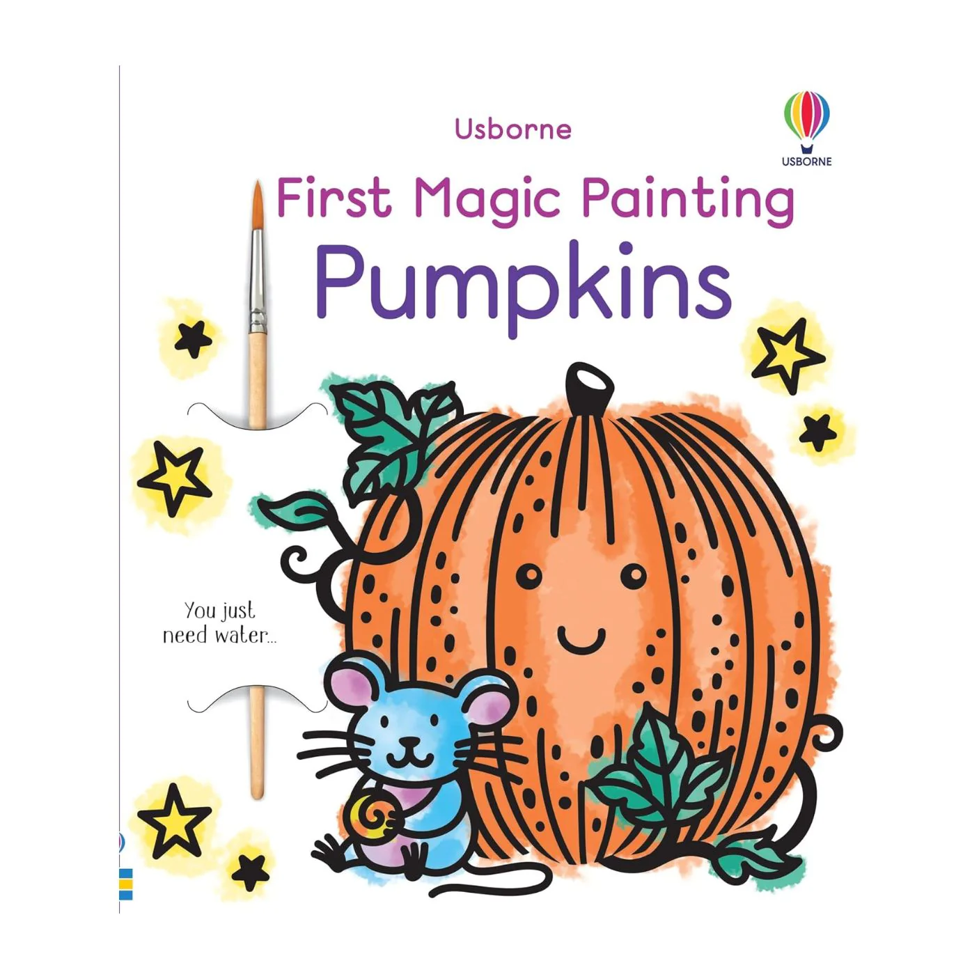 First Magic Painting Book - Pumpkins