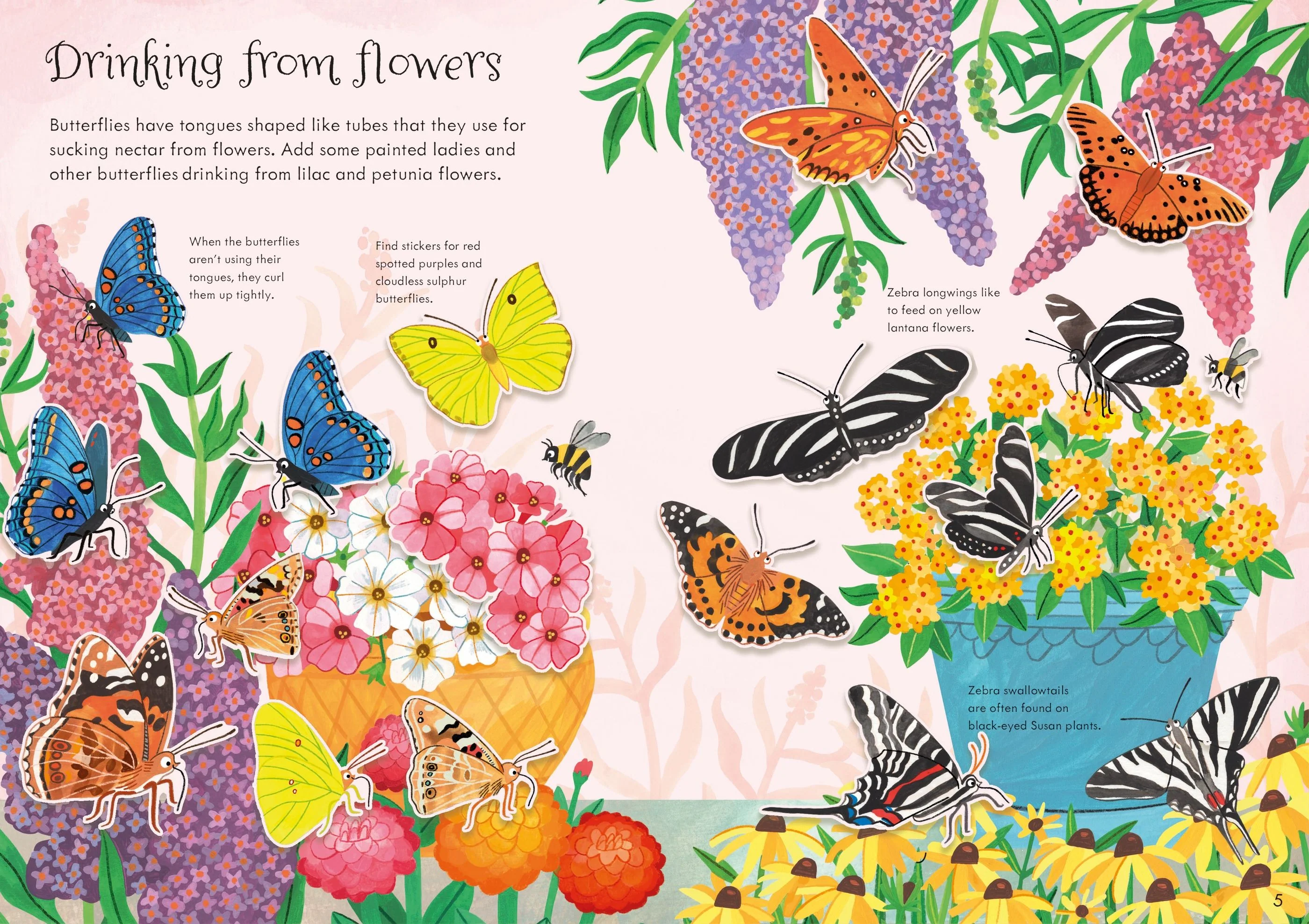 First Sticker Book - Butterflies - Image 4