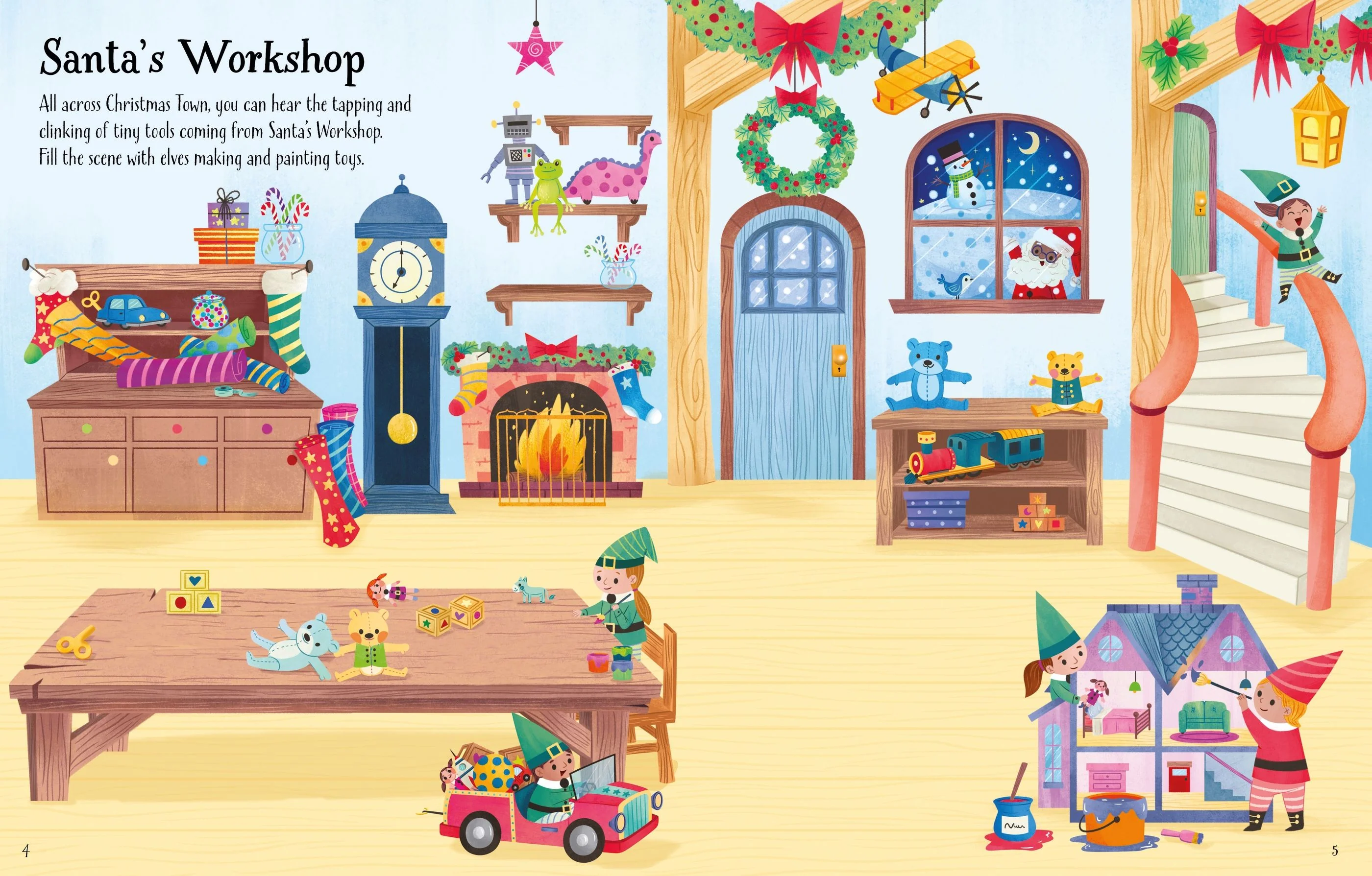 First Sticker Book - Christmas by Usborne Books - Image 5