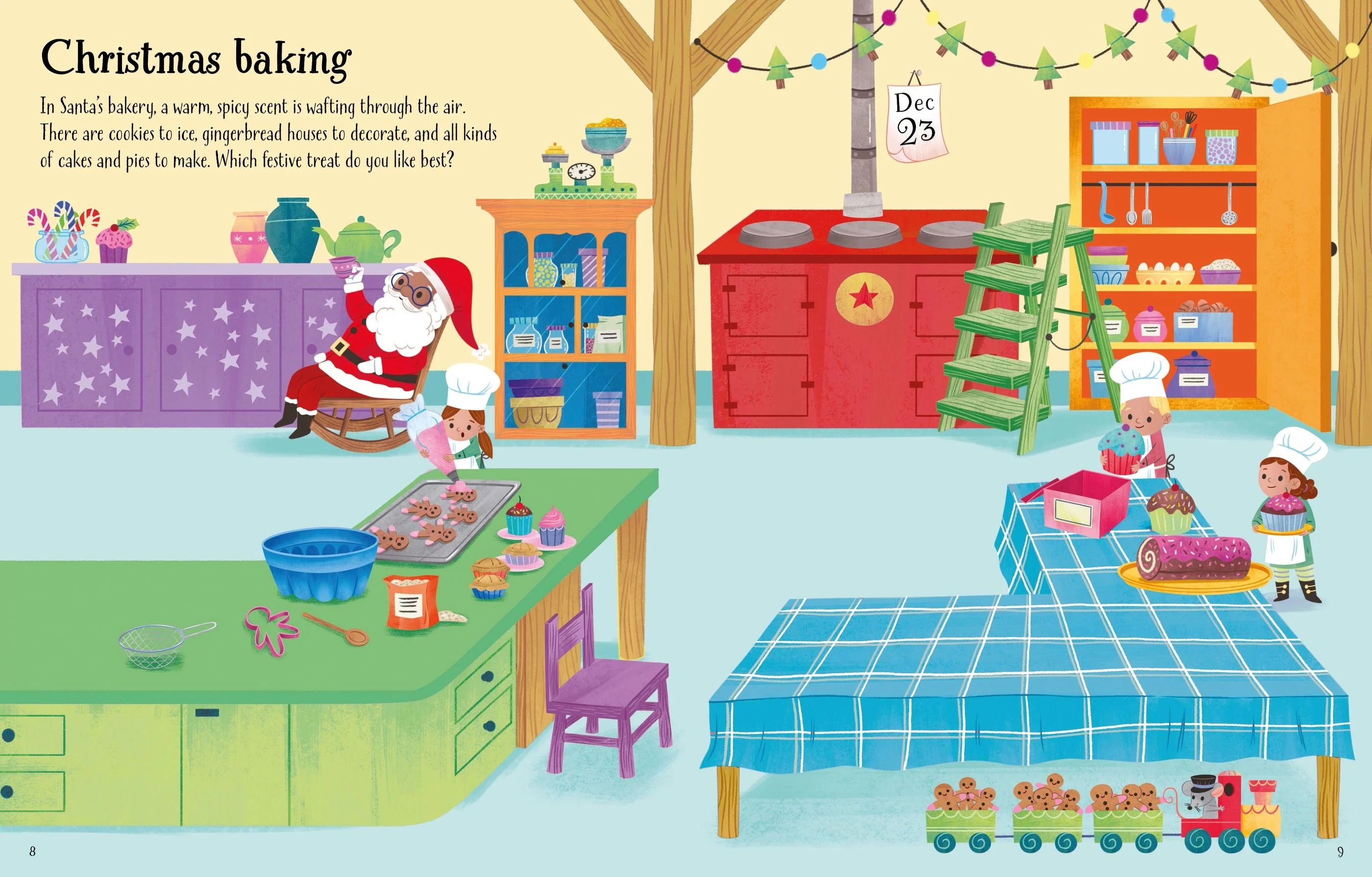 First Sticker Book - Christmas by Usborne Books - Image 6