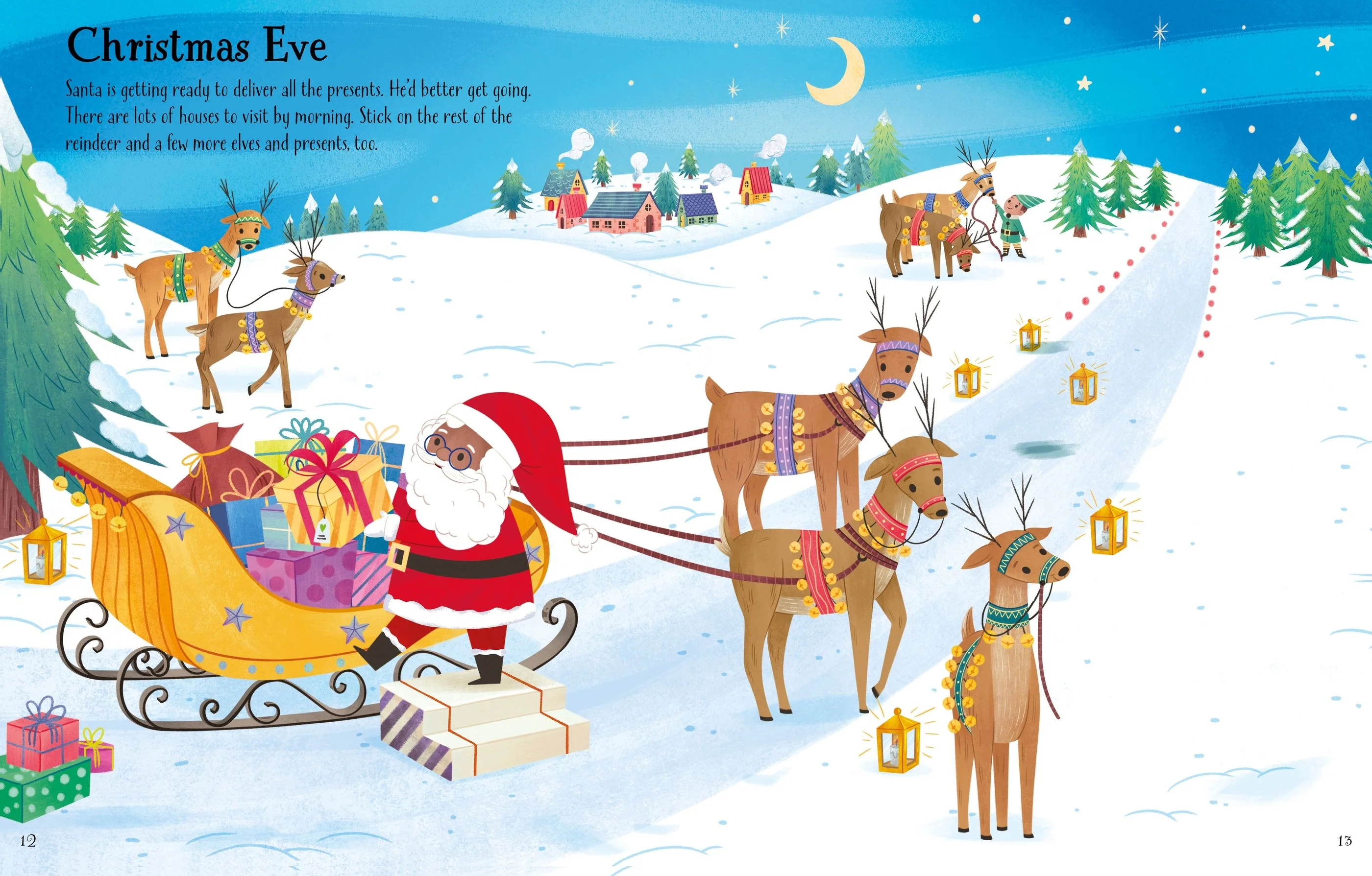 First Sticker Book - Christmas by Usborne Books - Image 7