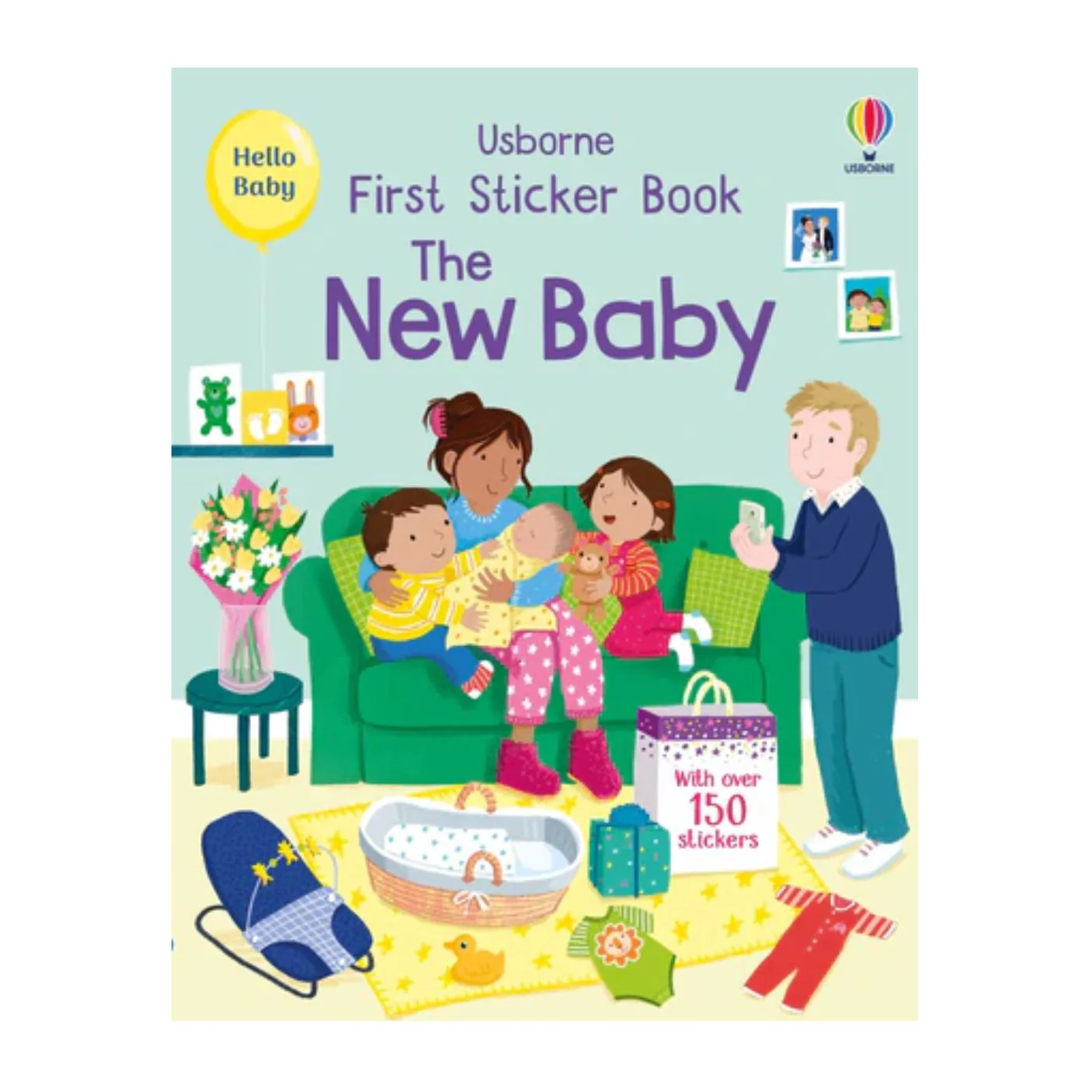 First Sticker Book - The New Baby