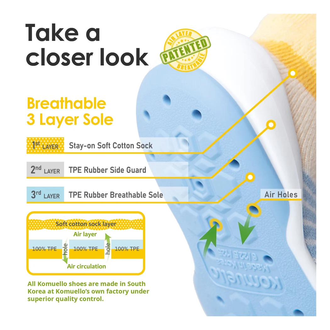 First Walker Baby Sock Shoes - Twinkle Twinkle by Komuello - Image 9