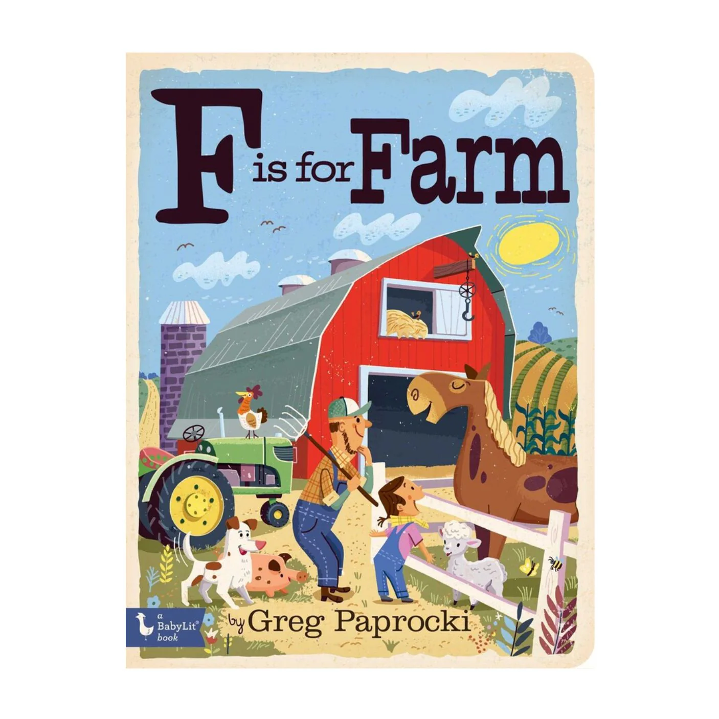F is for Farm - Board Book