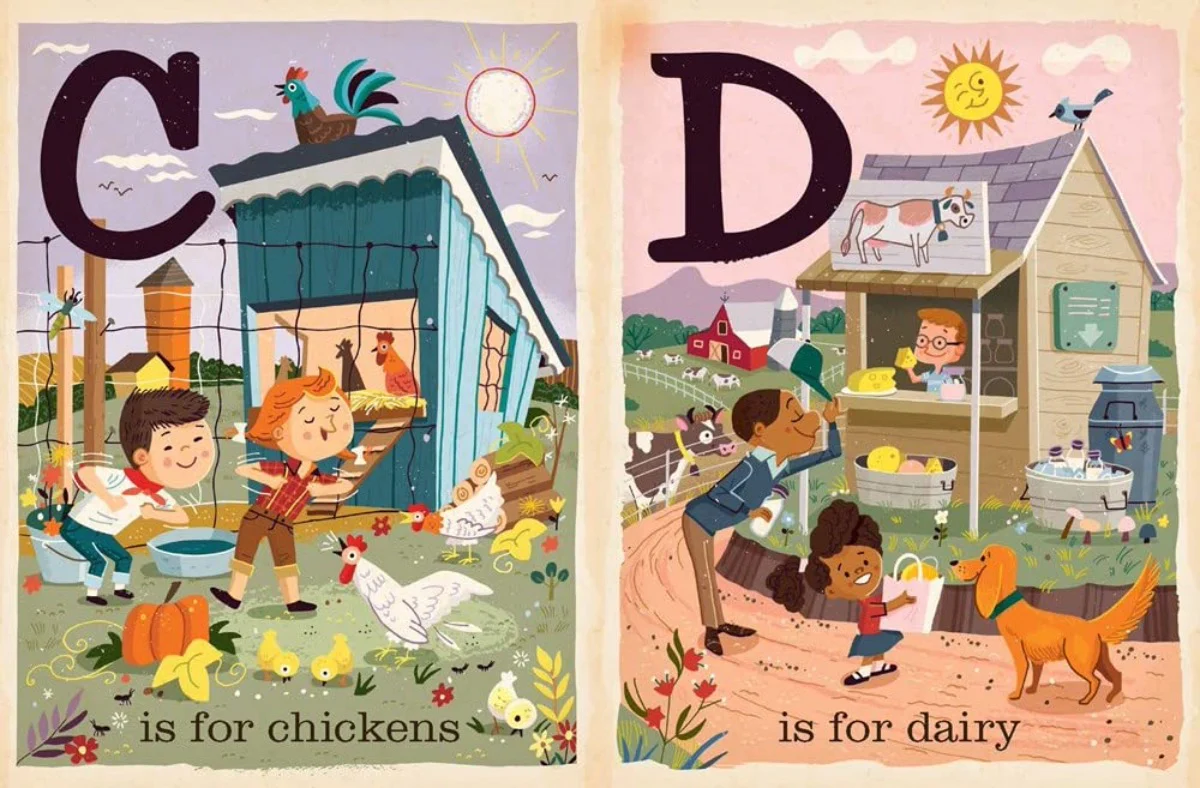 F is for Farm - Board Book - Image 3