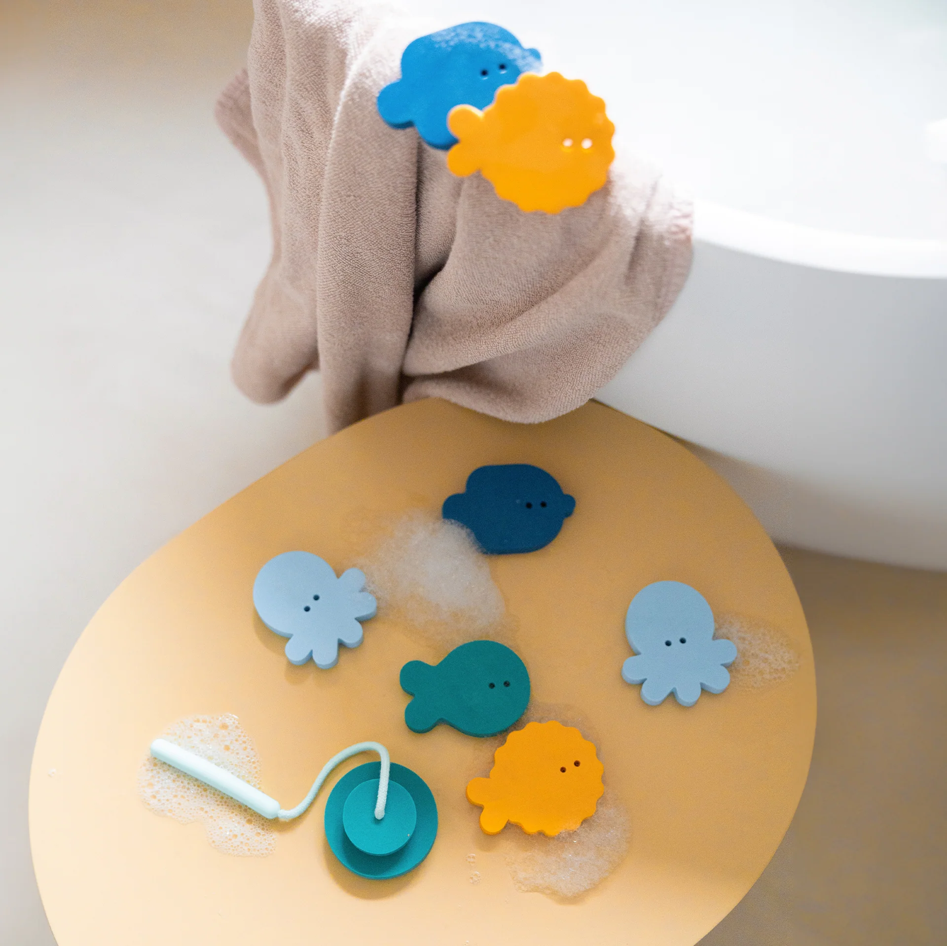 Fishing Bath Stickers - Deep Sea by Quut Toys - Image 3