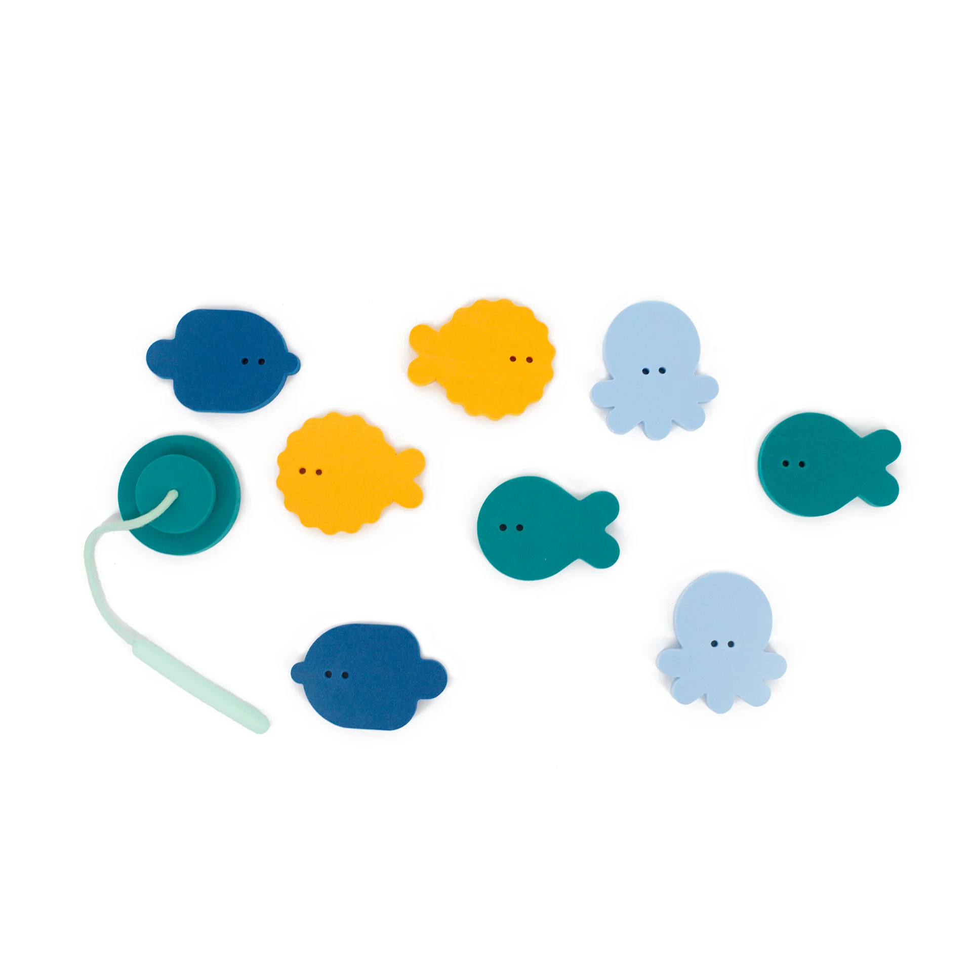 Fishing Bath Stickers - Deep Sea by Quut Toys - Image 6