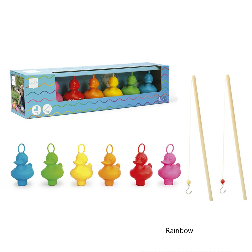 Fishing Ducks Set (6 Ducks + 2 Rods) by Scratch - Image 3
