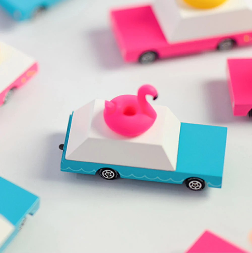 Flamingo Wagon by Candylab Toys - Image 2