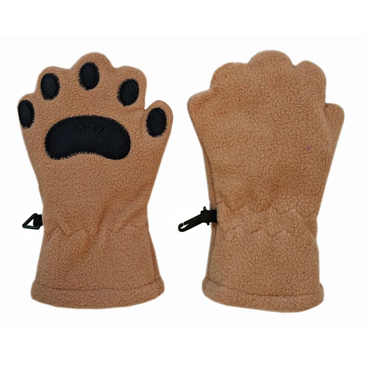 Fleece Mittens - Tan by Bearhands - Image 2