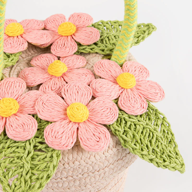 Flower Pot Basket Bag by Meri Meri - Image 4