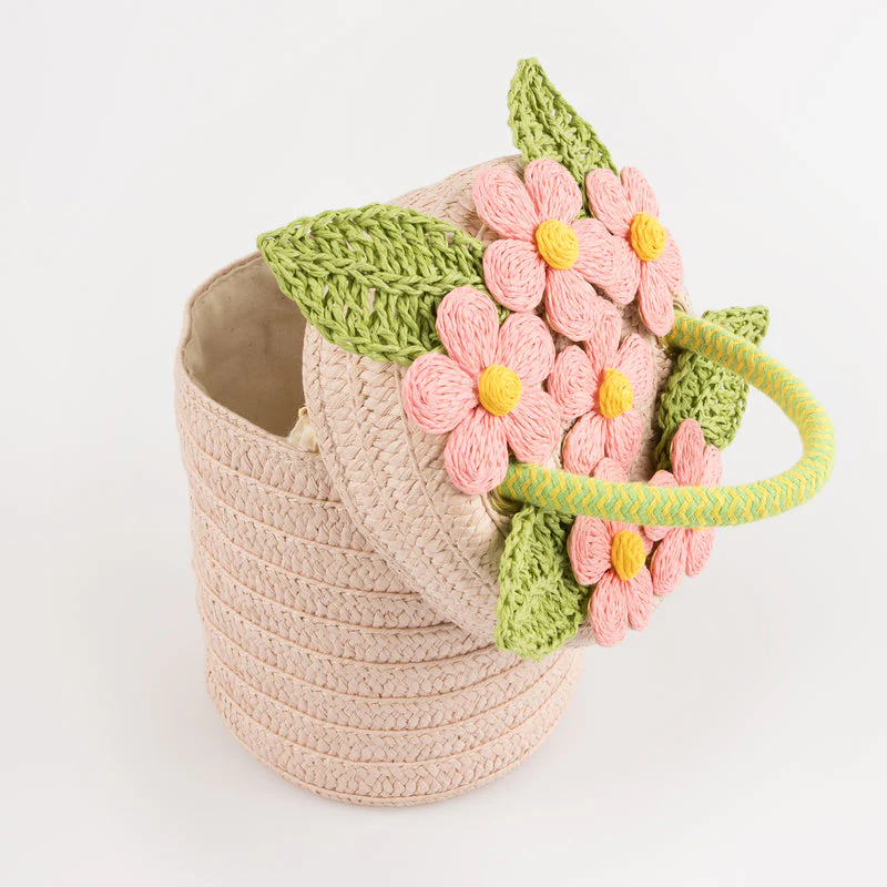 Flower Pot Basket Bag by Meri Meri - Image 5