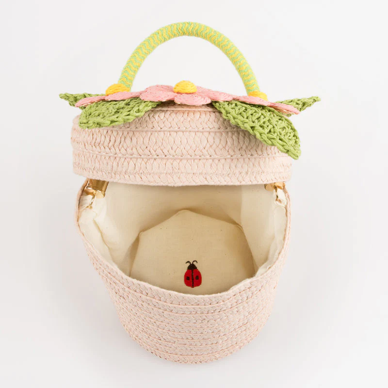 Flower Pot Basket Bag by Meri Meri - Image 6