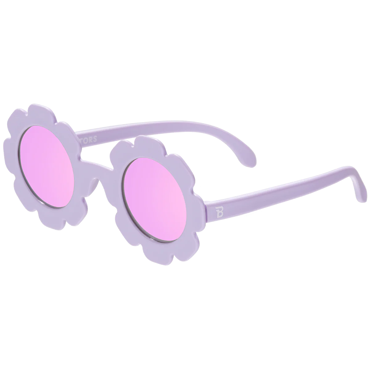 Flowers Polarized Sunglasses - Irresistible Iris/Lavender Mirrored Lenses by Babiators - Image 4