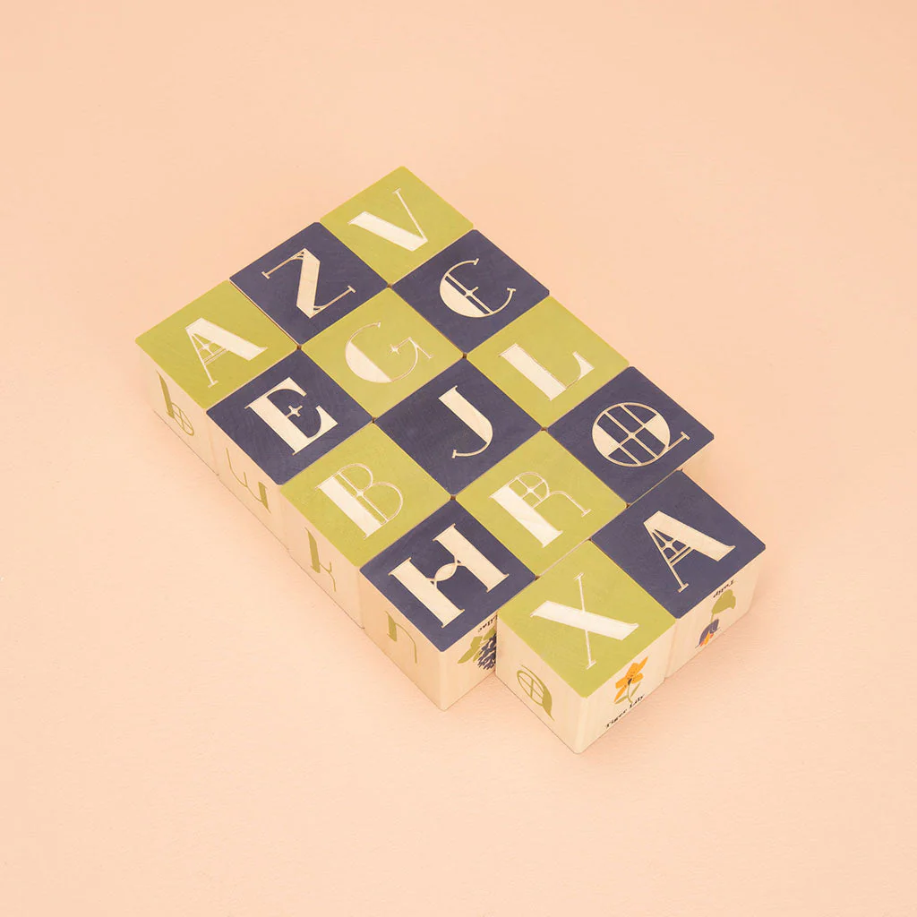 Flower Wooden Blocks by Uncle Goose - Image 5