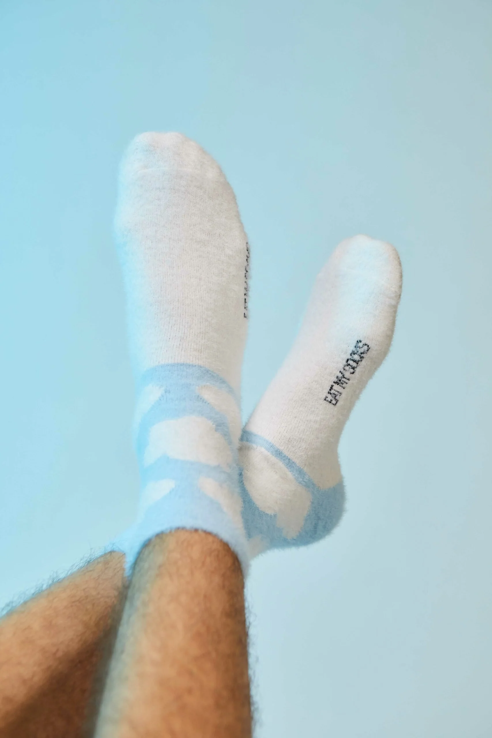 Fluffy Cloud Socks by Eat My Socks - Image 3