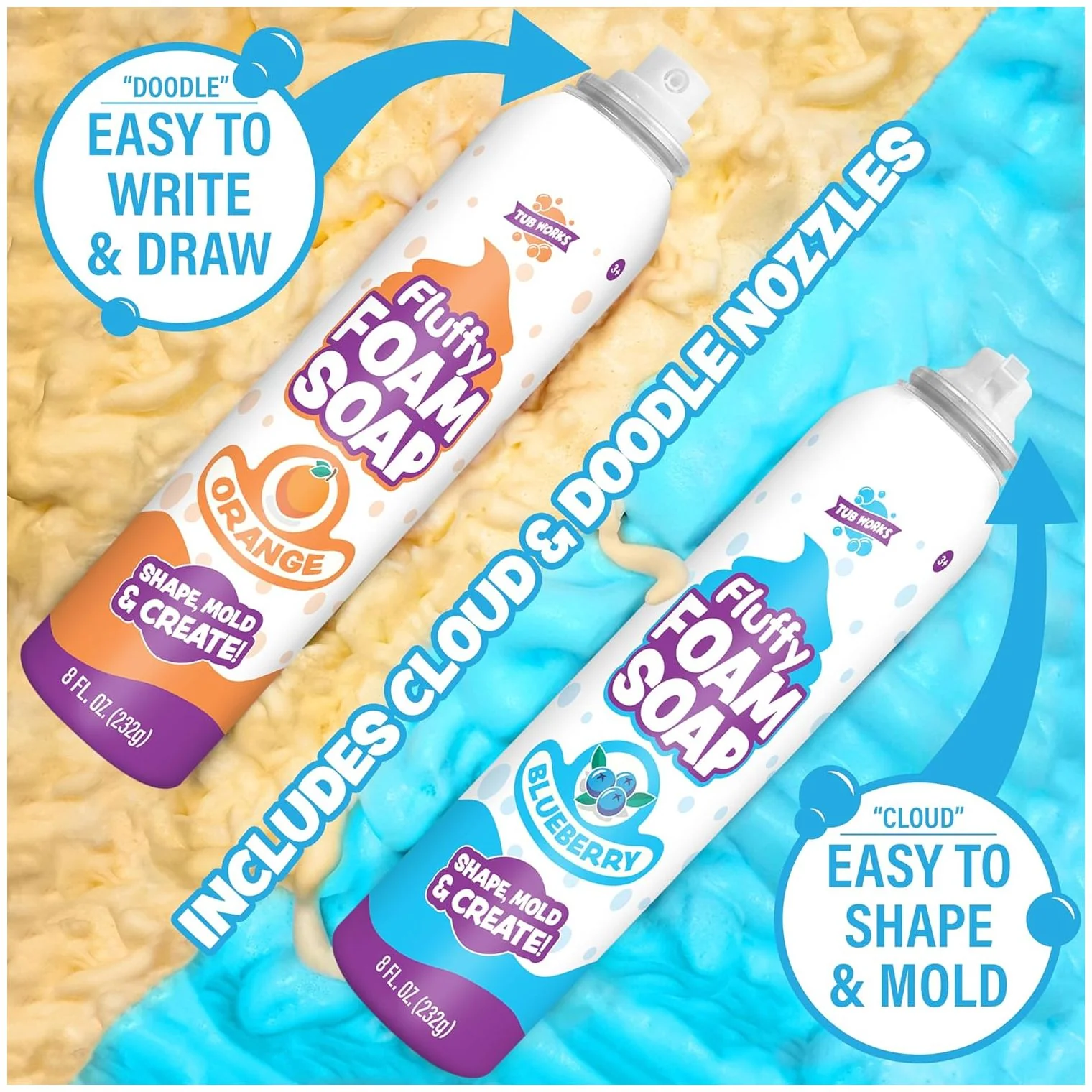 Fluffy Foam Soap by Tub Works - Image 6