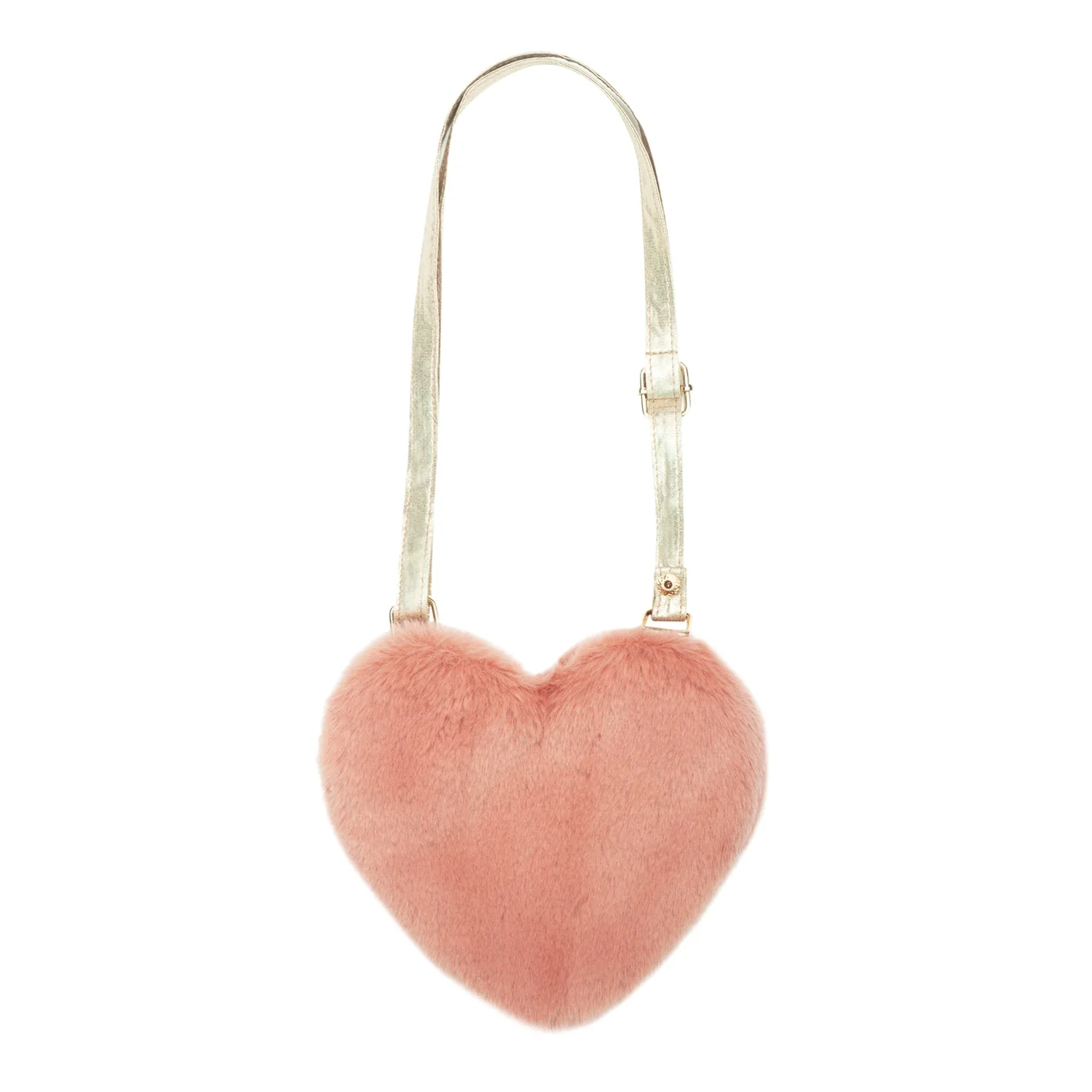 Fluffy Heart Bag by Rockahula Kids - Image 2
