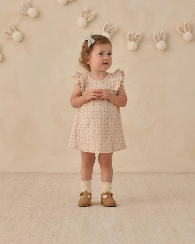 Flutter Dress - Strawberries by Quincy Mae - Image 2