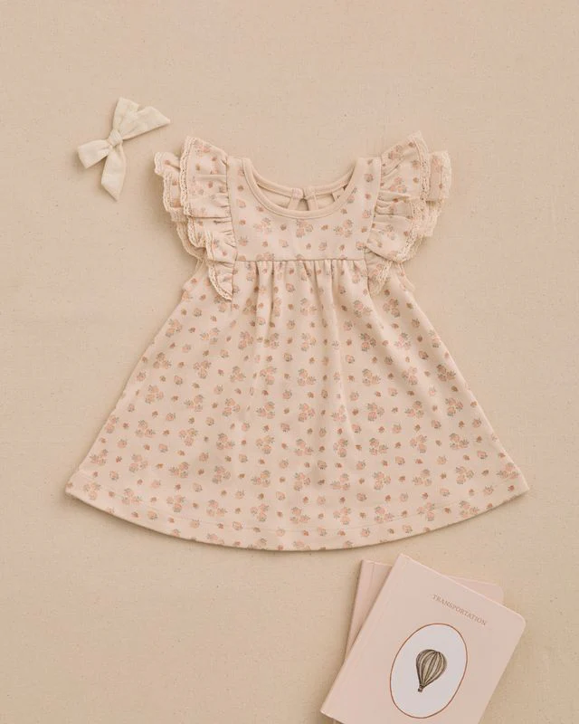 Flutter Dress - Strawberries by Quincy Mae - Image 7