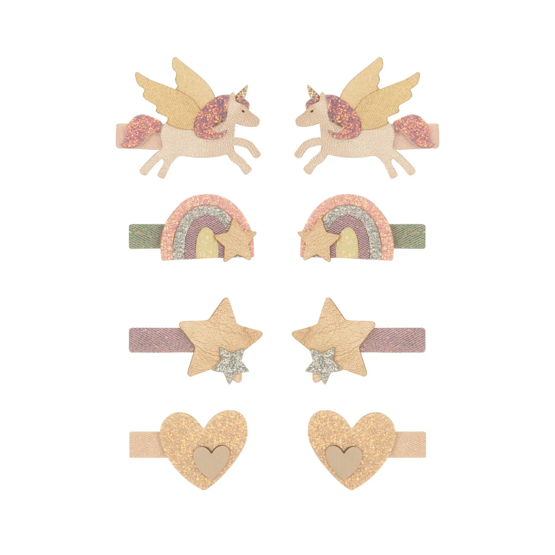 Flying Unicorn Mini Clips by Mimi & Lula