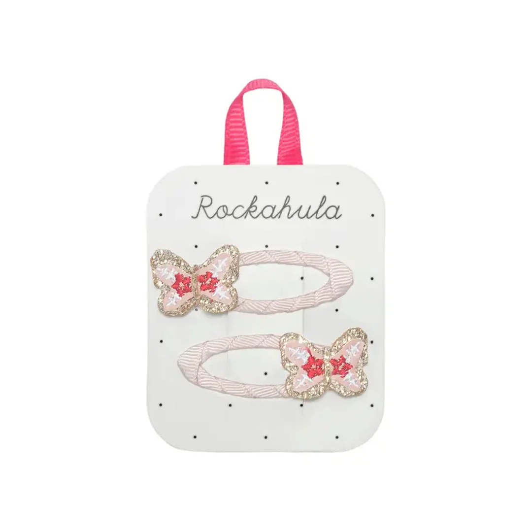 Folksy Butterfly Clips by Rockahula Kids