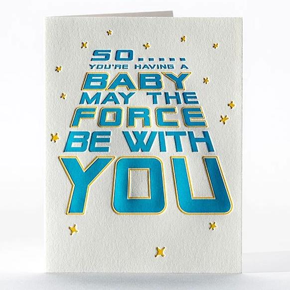 Force Be With You Card