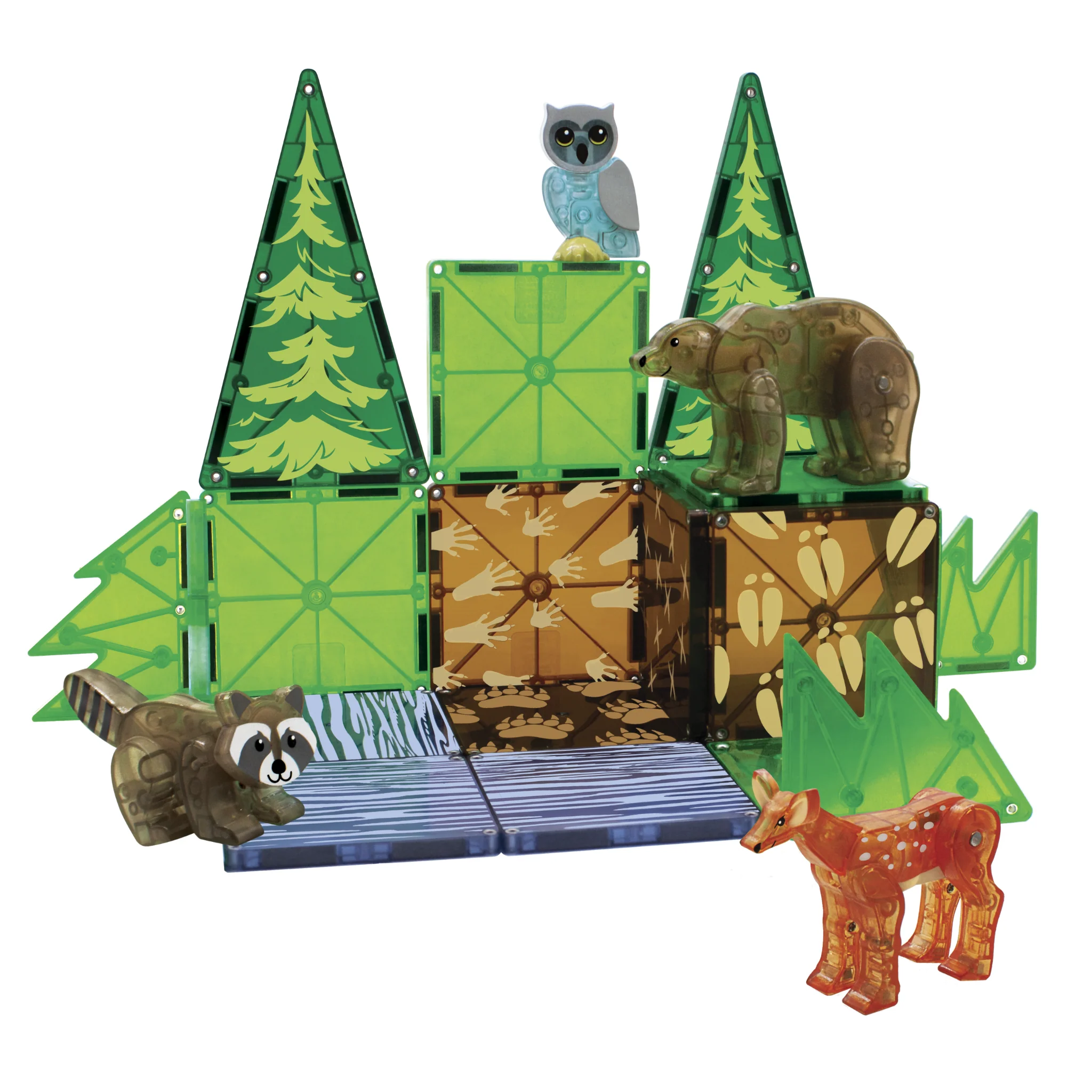 Forest Animals 25 Piece Set by Magna-Tiles - Image 4