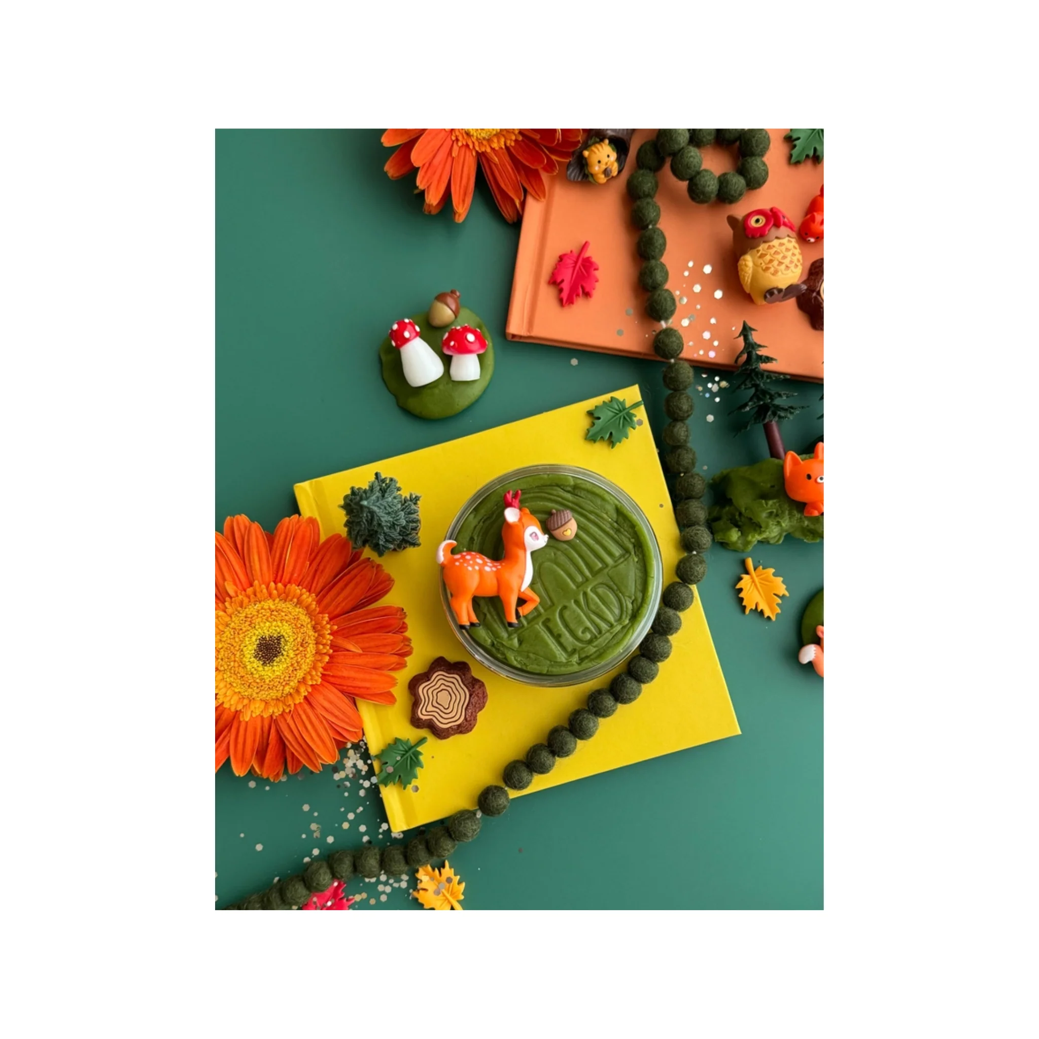 Forest Friends Sensory Play Dough Kit by Earth Grown KidDoughs - Image 2