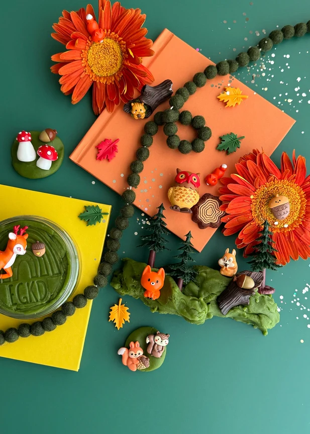 Forest Friends Sensory Play Dough Kit by Earth Grown KidDoughs - Image 3