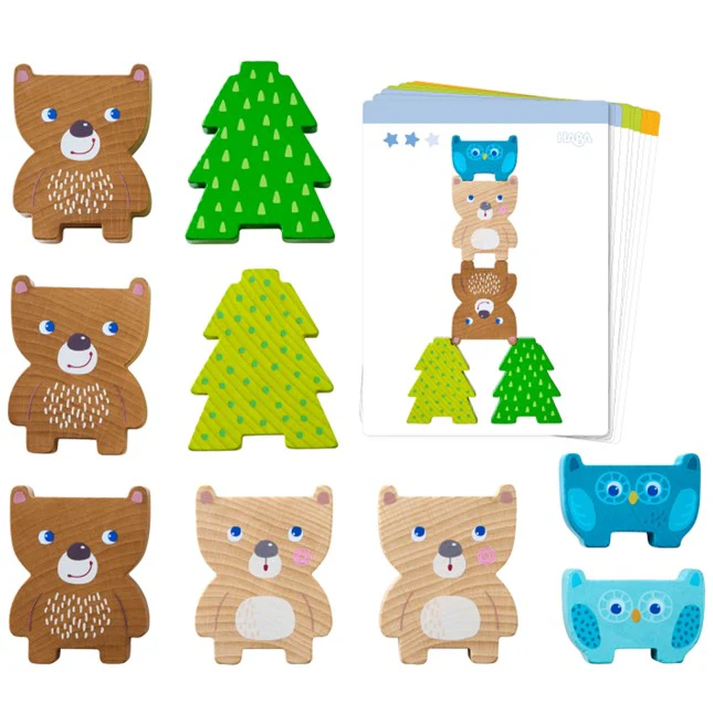 Forest Friends Stacking Game by Haba - Image 6