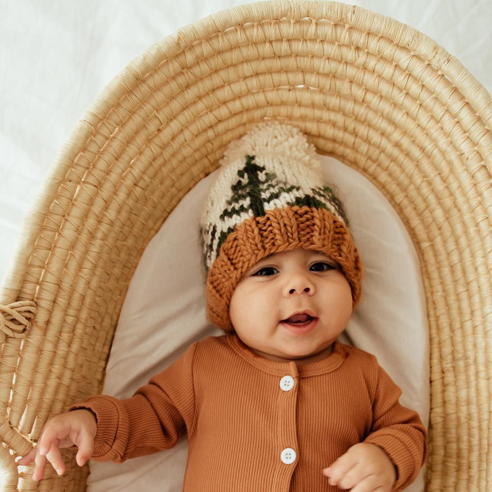 Forest Knit Hat - Cream by Huggalugs - Image 7