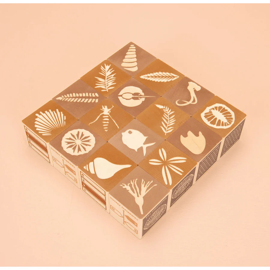 Fossil Wooden Blocks by Uncle Goose - Image 3