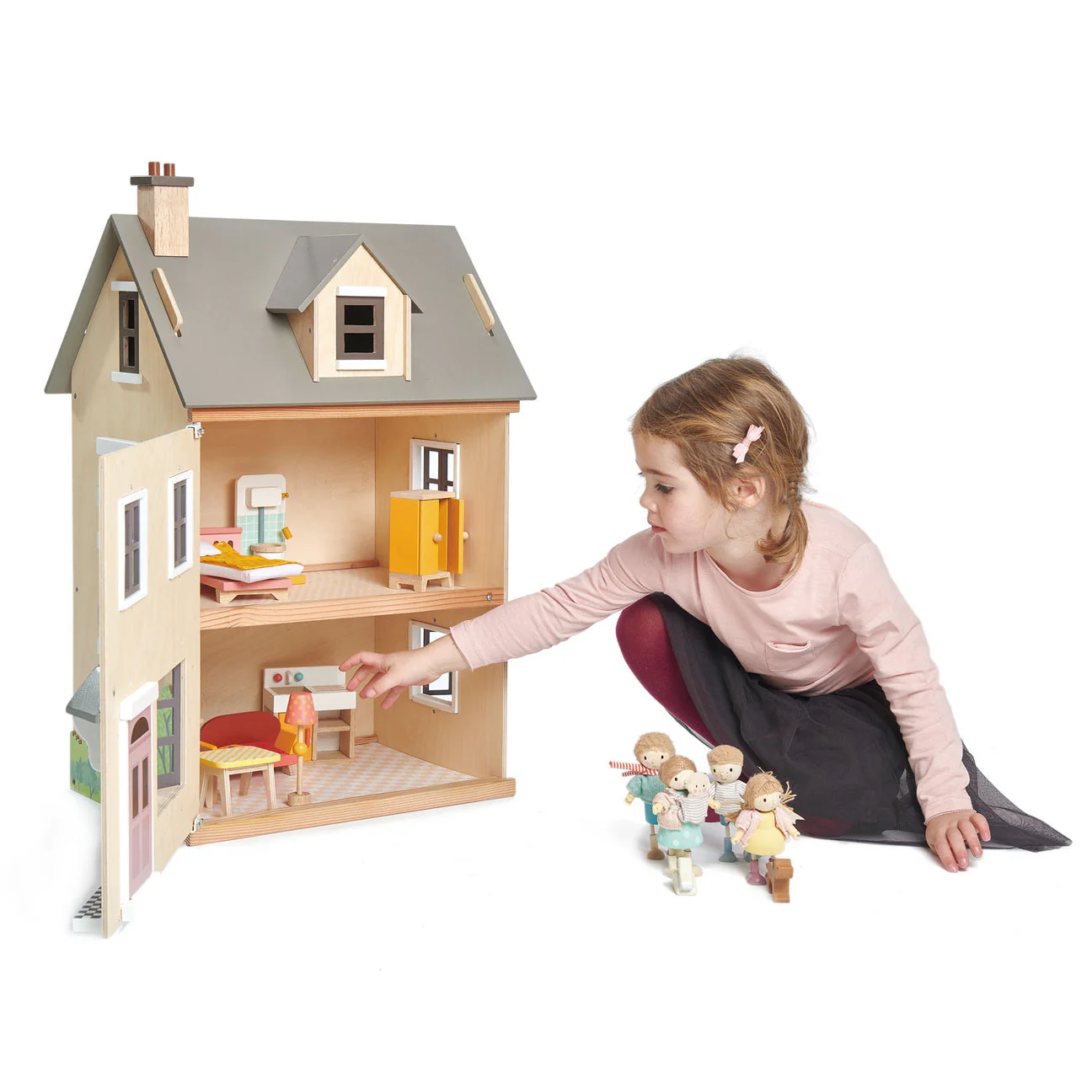 Foxtail Villa Wooden House by Tender Leaf Toys - Image 2