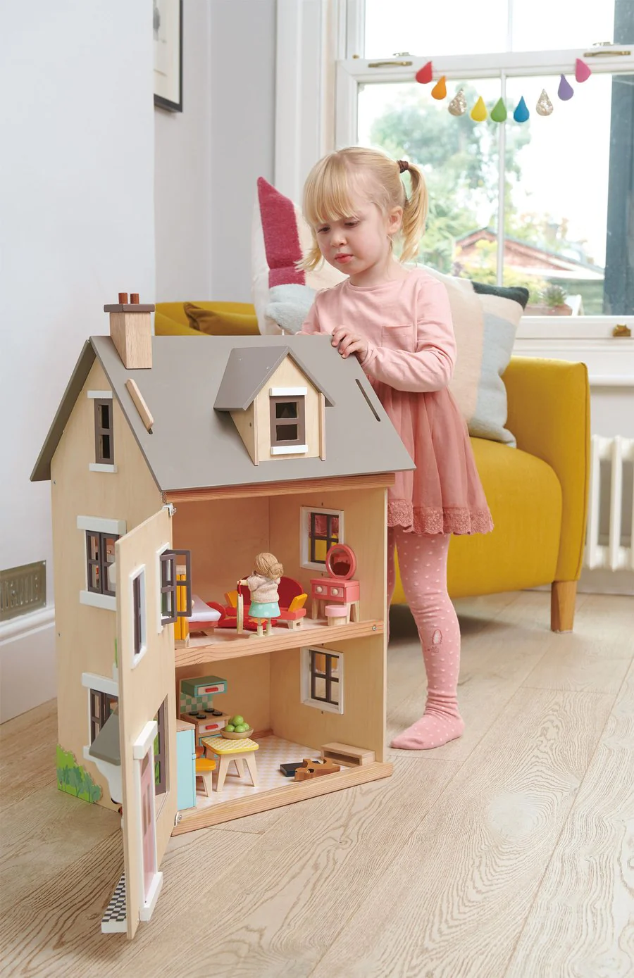 Foxtail Villa Wooden House by Tender Leaf Toys - Image 8